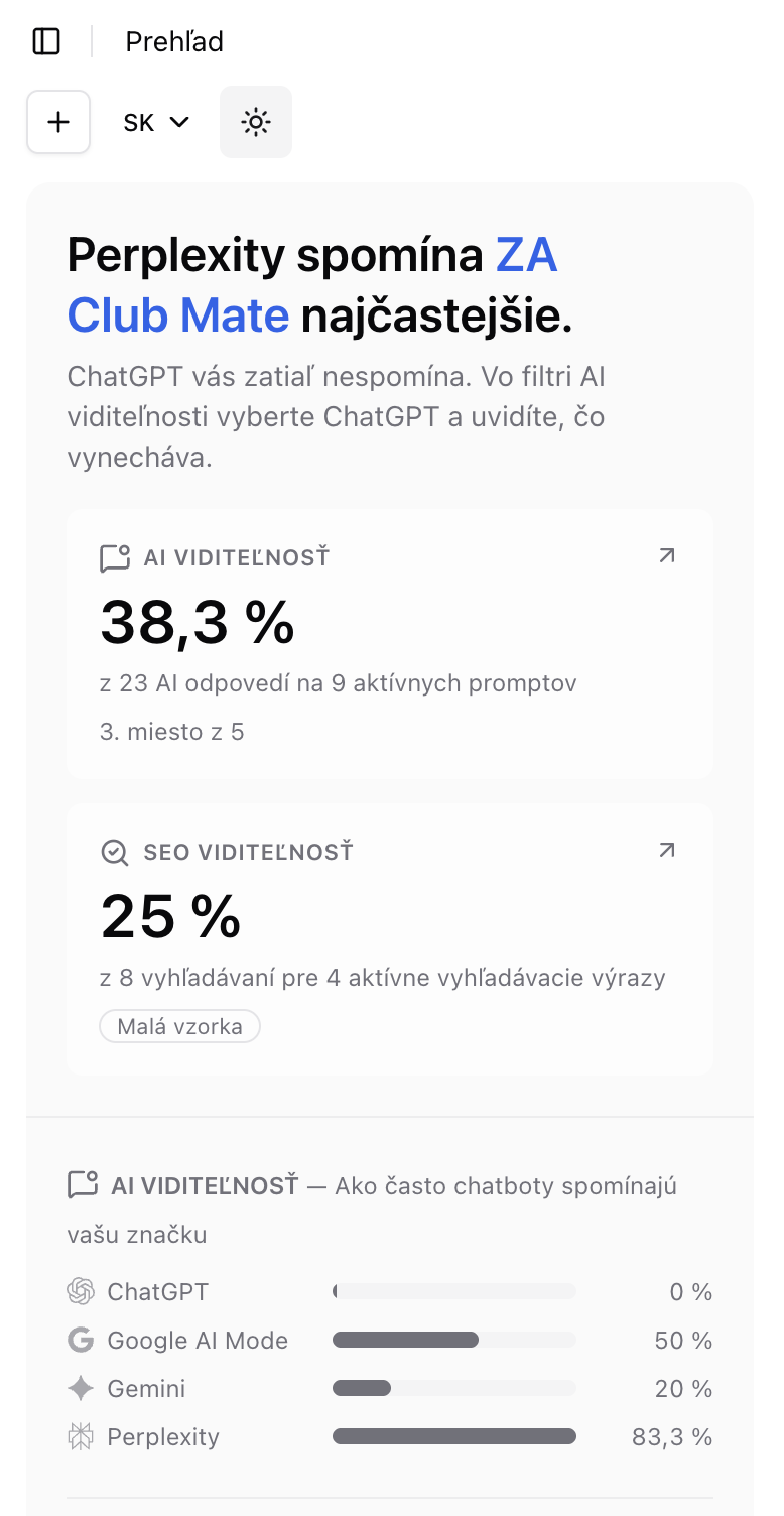 Úvodná obrazovka